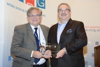 Dr. Jeffrey Derevensky and NCRG Chairman Alan Feldman