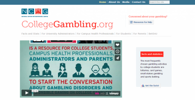NCRG Launches College Gambling Awareness Campaign with several new resources